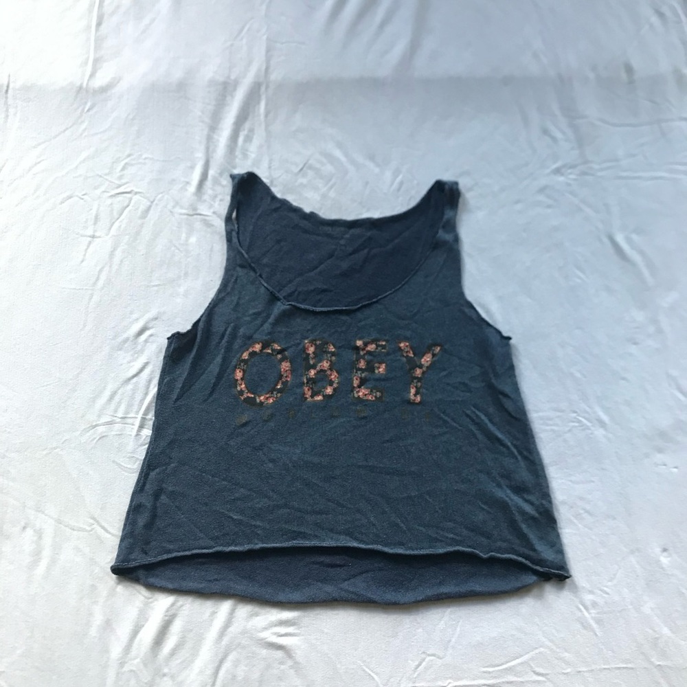 Obey Propaganda Crop Top